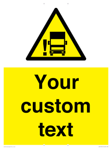 Custom warning blindspot